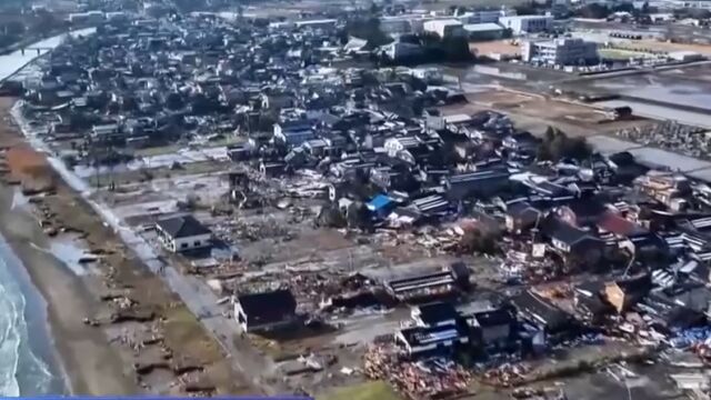 日本石川县地震,石川县渔港大部分受损,当地经济受到影响