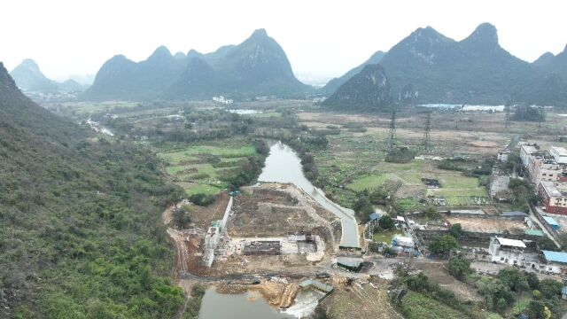 桂林桃花江定江乡莲花村委“五仙坝”拆除重建施工纪实之三十篇