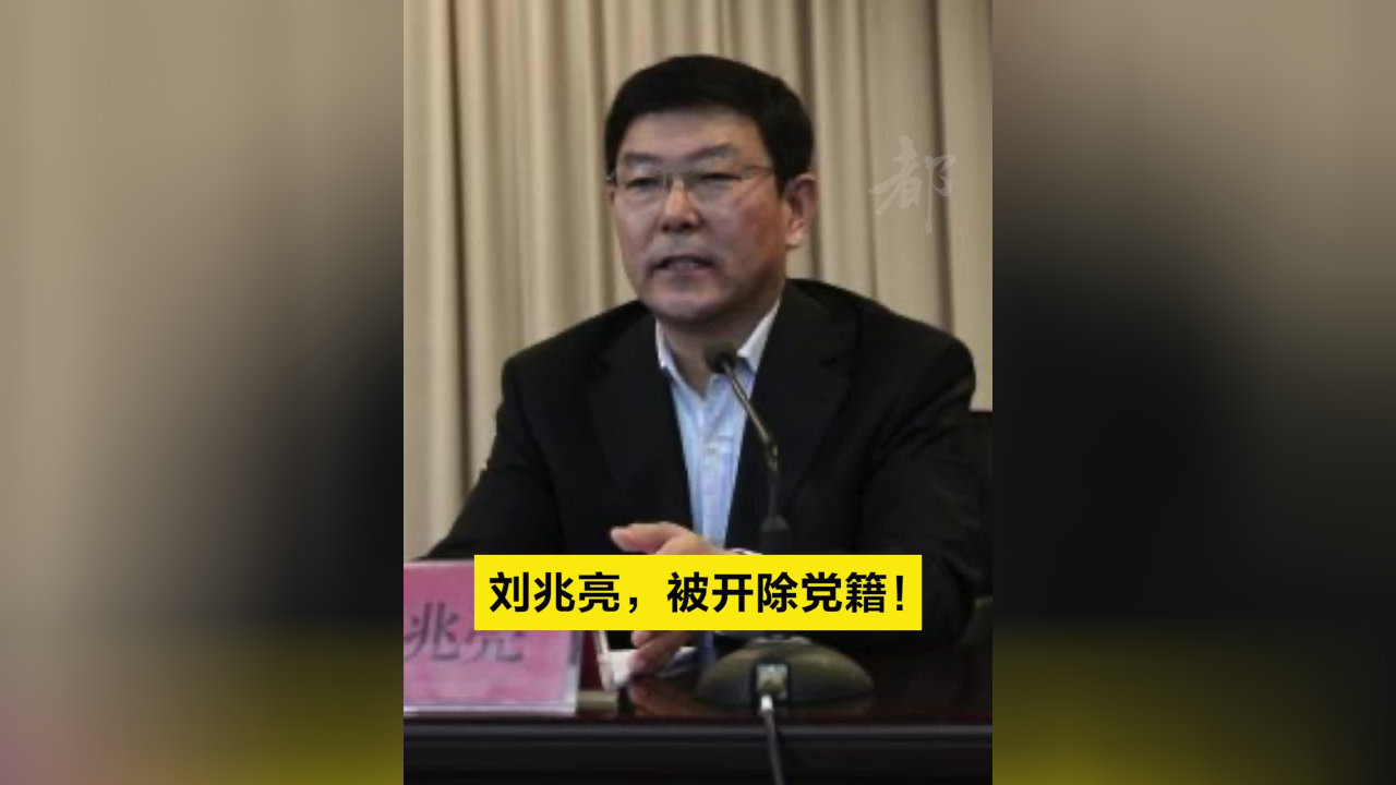 山东省日照市原一级巡视员刘兆亮被开除党籍