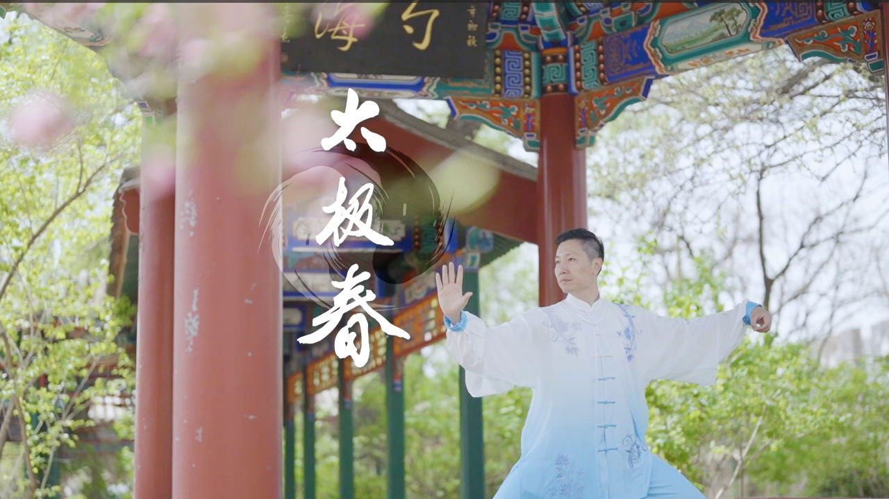 世界冠军柴云龙演练《太极春》