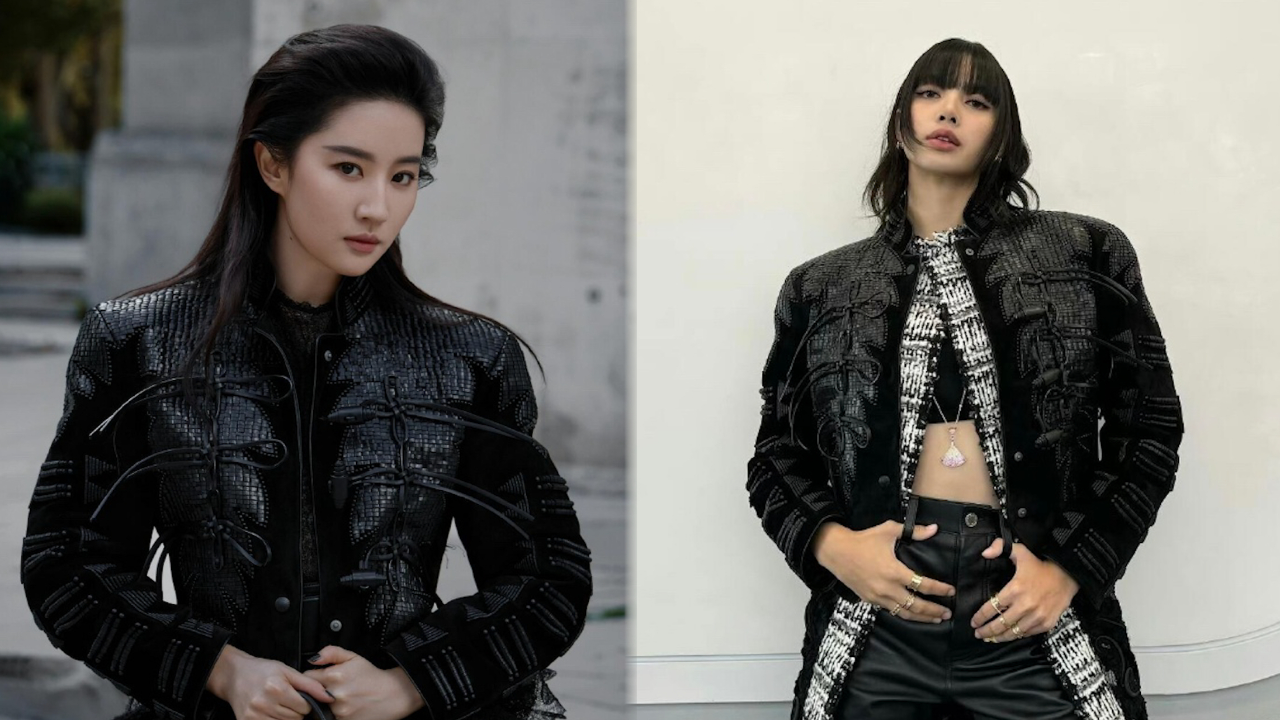 刘亦菲巴黎大秀造型被指撞衫Lisa,气场完胜对方,东方美大气高贵_腾讯新闻