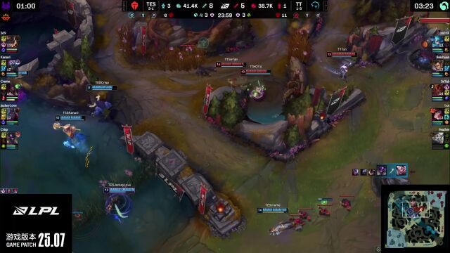 LPL第二赛段 TT vs TES_01