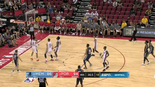 《NBA全场集锦》【得分】就是这么强大！古德温大步流星三分线外抬手就扔超轻松