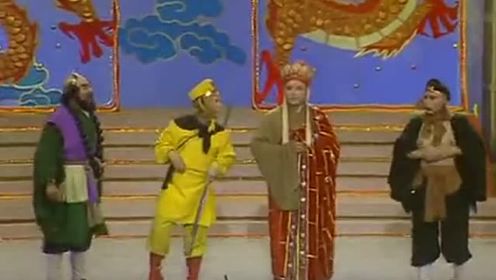 1988年春晚现场，《西游记》演员登台表演节目