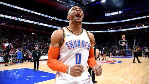 《NBA全场集锦》【原声】雷霆110-83活塞 亚当斯21分KO庄神硅胶组合夺命一波流
