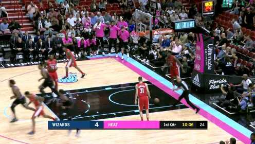 《NBA全场集锦》【扣篮】怀特塞德强杀内线 硬刚防守霸气扣篮