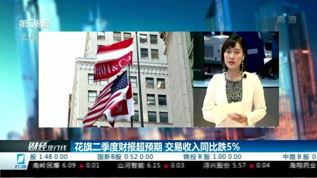 花旗二季度财报超预期 交易收入同比跌5%