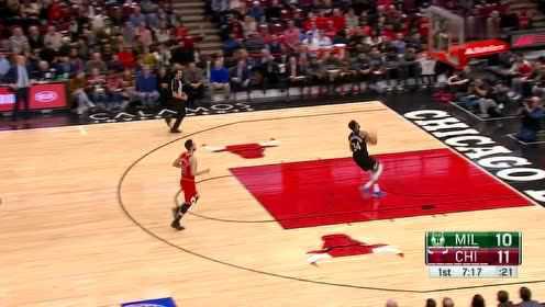 《NBA全场集锦》【扣篮】就是这么横！字母哥抢断拉文反击暴扣一条龙