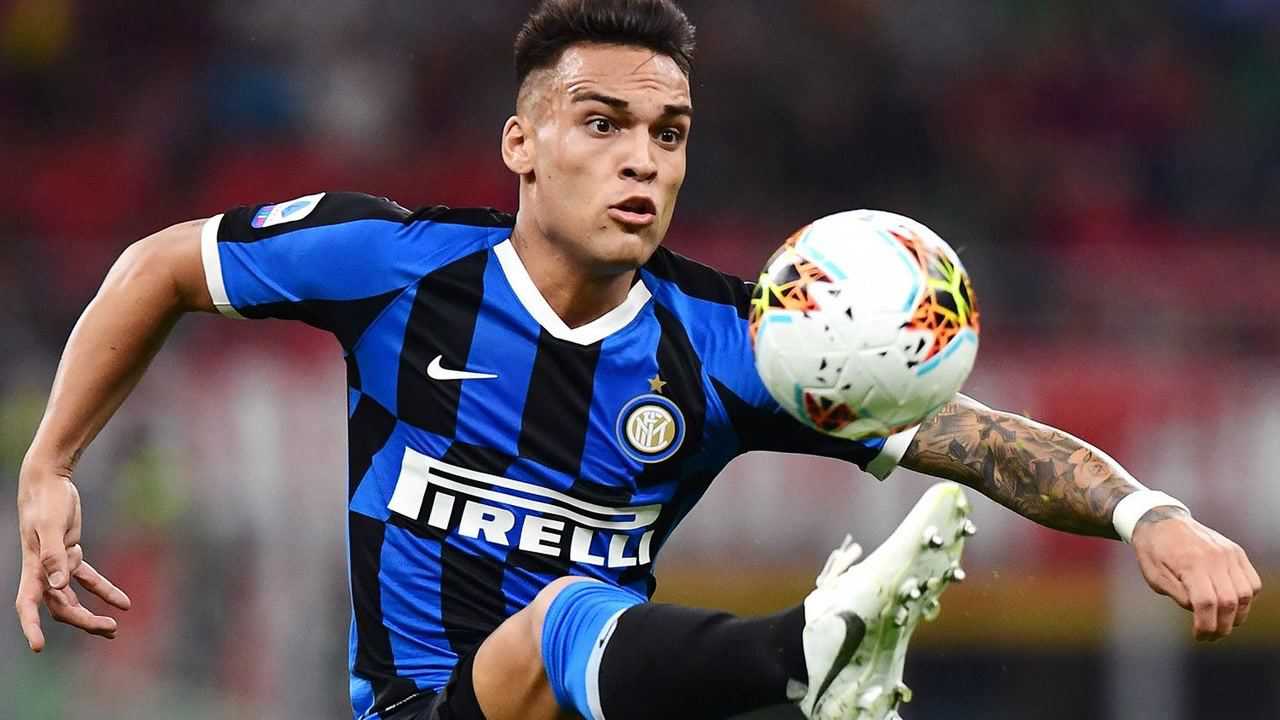 全景足坛国米锋线最闪耀的星劳塔罗马丁内斯无解进攻秀