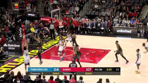 《NBA全场集锦》【得分】两记三分扎老鹰的心！威金斯冷血三分教做人