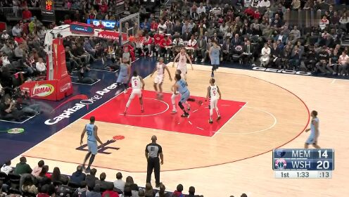 《NBA全场集锦》在你头顶造次又怎样 克拉克接球迎面抛投不由分说