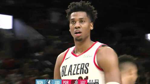 《NBA全场集锦》肱二头肌秀起来！怀特塞德二次进攻强硬打进锁定胜局