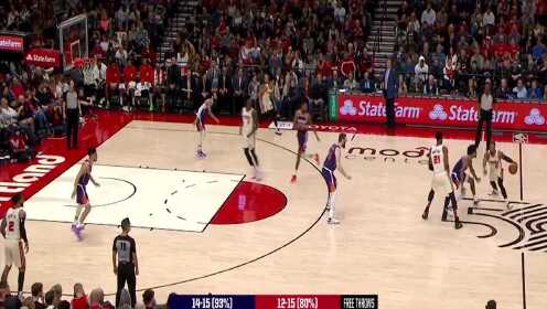 《NBA全场集锦》【球星】利拉德vs太阳集锦 空砍33+5+7首节命中5记三分