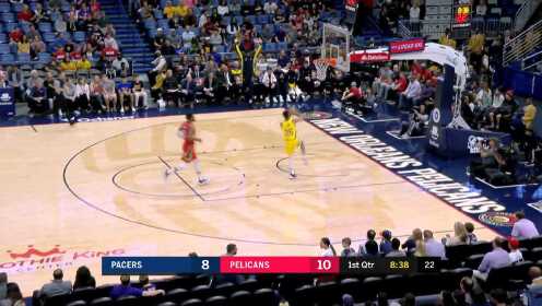 《NBA全场集锦》出其不意攻其不备 兰姆抢断反击暴扣一条龙