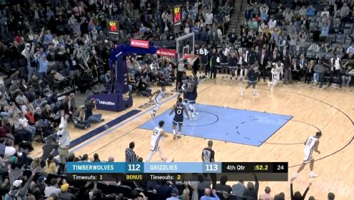 《NBA全场集锦》又是这哥俩！莫兰特犀利上篮+神鬼莫测助飞杰克逊建立优势
