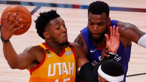 《NBA全场集锦》【球星】米切尔vs掘金集锦 狂砍51+7超神一战比肩乔丹AI