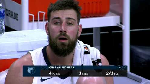 《NBA全场集锦》骑士vs灰熊第1节 英文原声回放