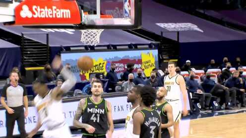 《NBA全场集锦》替补阵容我主沉浮 米尔萨普转身直杀对手腹地