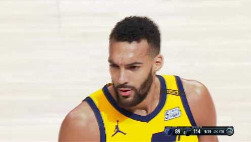 《NBA全场集锦》灰熊vs爵士第4节中文解说回放