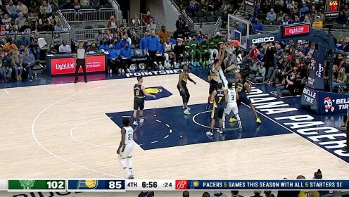 《NBA全场集锦》一鼓作气带走比赛 字母哥内线翻江倒海连连取分