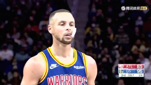 金州勇士_NBA常规赛：老鹰113-127勇士_老鹰vs勇士中文解说全场回放_高清