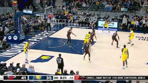 《NBA全场集锦》【回放】热火vs步行者第2节中文解说回放