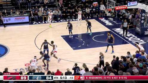 《NBA全场集锦》【原声】猛龙103-91森林狼 猛龙5人上双击败森林狼结束两连败