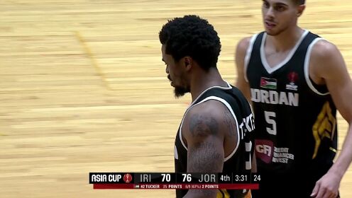 《FIBA》【球星】塔克vs伊朗集锦 砍下全场最高29分展得分爆炸力