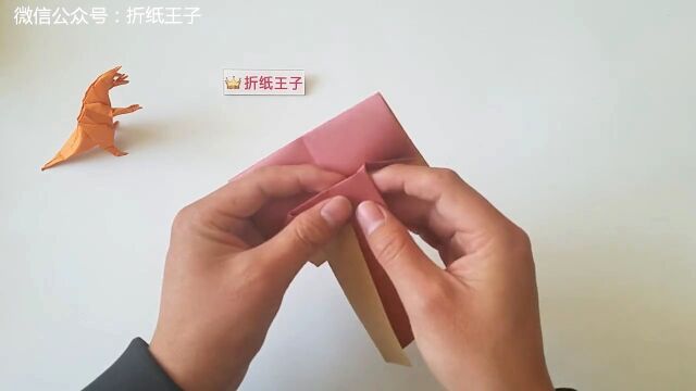 折纸王子教你扫地小人拿簸箕1折纸详细视频教程高光片段