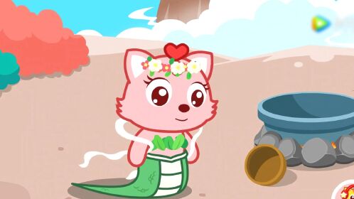 猫小帅故事:第109集 女娲补天
