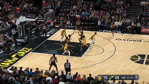 《NBA全场集锦》这是扣篮大赛？阿祖布伊克挂筐暴扣石破天惊