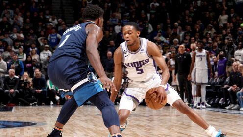 《NBA全场集锦》【球星】福克斯vs森林狼集锦 全场32+5+4里突外投率队取胜