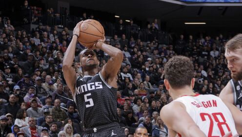 《NBA全场集锦》【球星】福克斯vs火箭集锦 内外开花轻取24+9率队大胜火箭