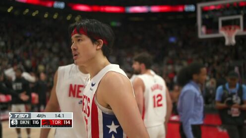 多伦多猛龙_NBA常规赛：篮网119-116猛龙_篮网vs猛龙英文原声全场回放_高清
