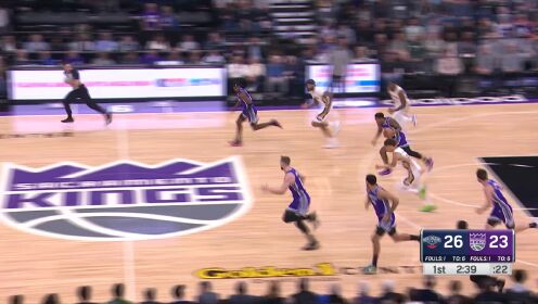 《NBA全场集锦》【原声】鹈鹕108-123国王 国王7人上双击退鹈鹕