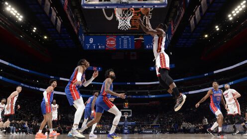 《NBA全场集锦》【球星】巴特勒vs活塞集锦 26+4+10带队完成逆转
