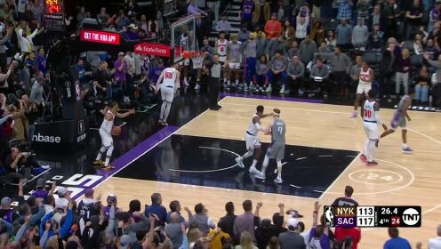《NBA全场集锦》关键时刻顶住压力！福克斯冲击篮下强势取分稳定军心