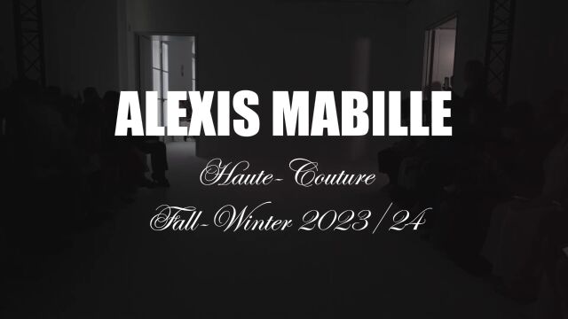 法国高定时装周 | ALEXIS MABILLE 2023秋冬高级定制系列时装秀