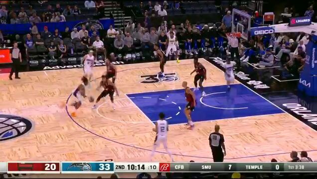  NBA季前赛：弗拉门戈vs魔术英文原声全场回放