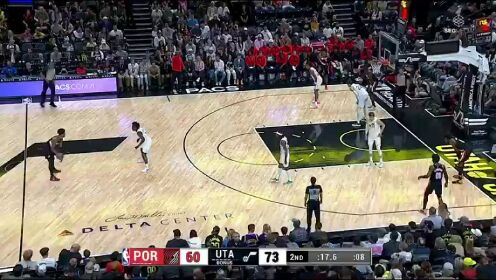 《NBA全场集锦》【回放】开拓者vs爵士第2节中文解说回放