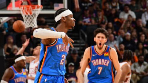 《NBA全场集锦》【球星】亚历山大vs太阳集锦 独揽35+7后撤步三分提前奠定胜局