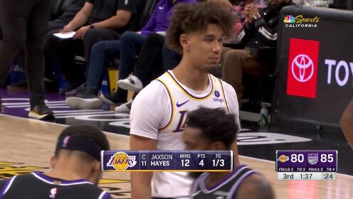 NBA全场集锦_NBA常规赛：湖人127-132国王_【回放】NBA常规赛：湖人vs国王英文原声全场回放_高清