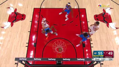《芝加哥公牛》【回放】NBA常规赛：雷霆vs公牛第2节中文解说回放