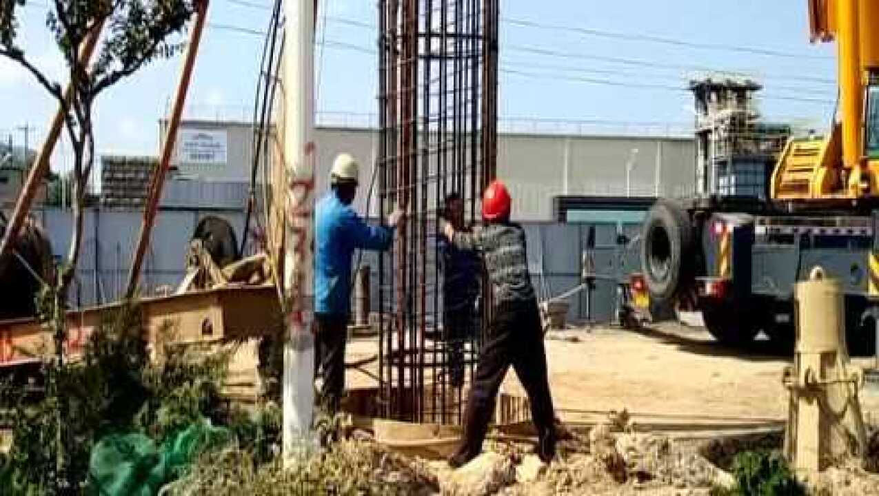 桩基施工钢筋笼吊装20161031_高清1080P在线观看平台_腾讯视频