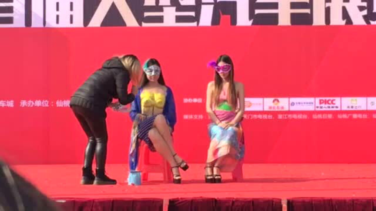 人体彩绘现场_高清1