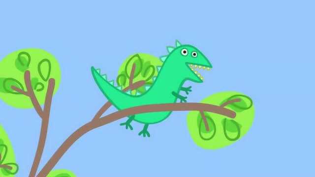 小猪佩奇乔治把最喜欢的恐龙先生弄丢了怎么办