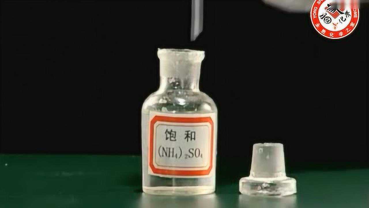 永胜化学之家:蛋白质盐析_腾讯视频