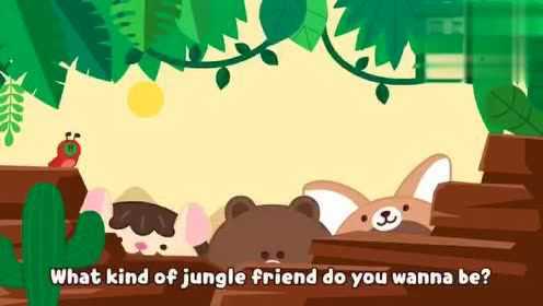 jungle friends via@linefriends图集