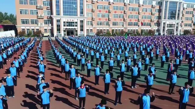 献县育聪学校课间操