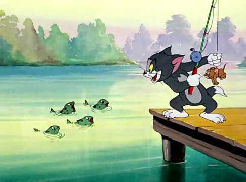 猫和老鼠钓鱼谜底图片